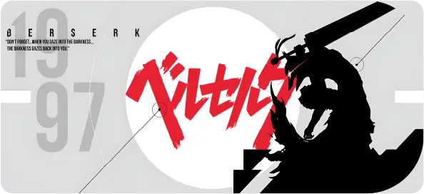 Berserk Blanco | Mouse Pad