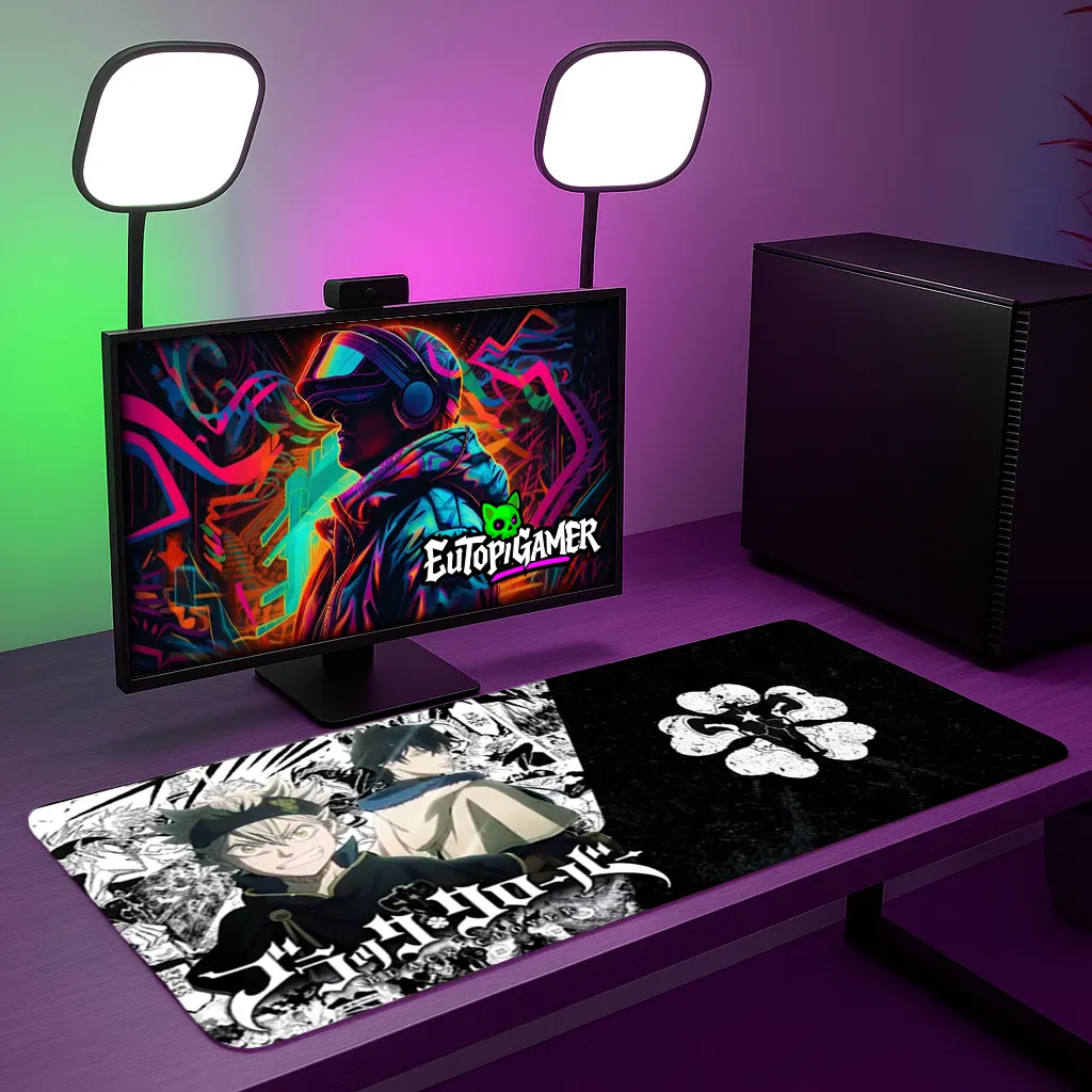 Mouse pad Gamer Black clover