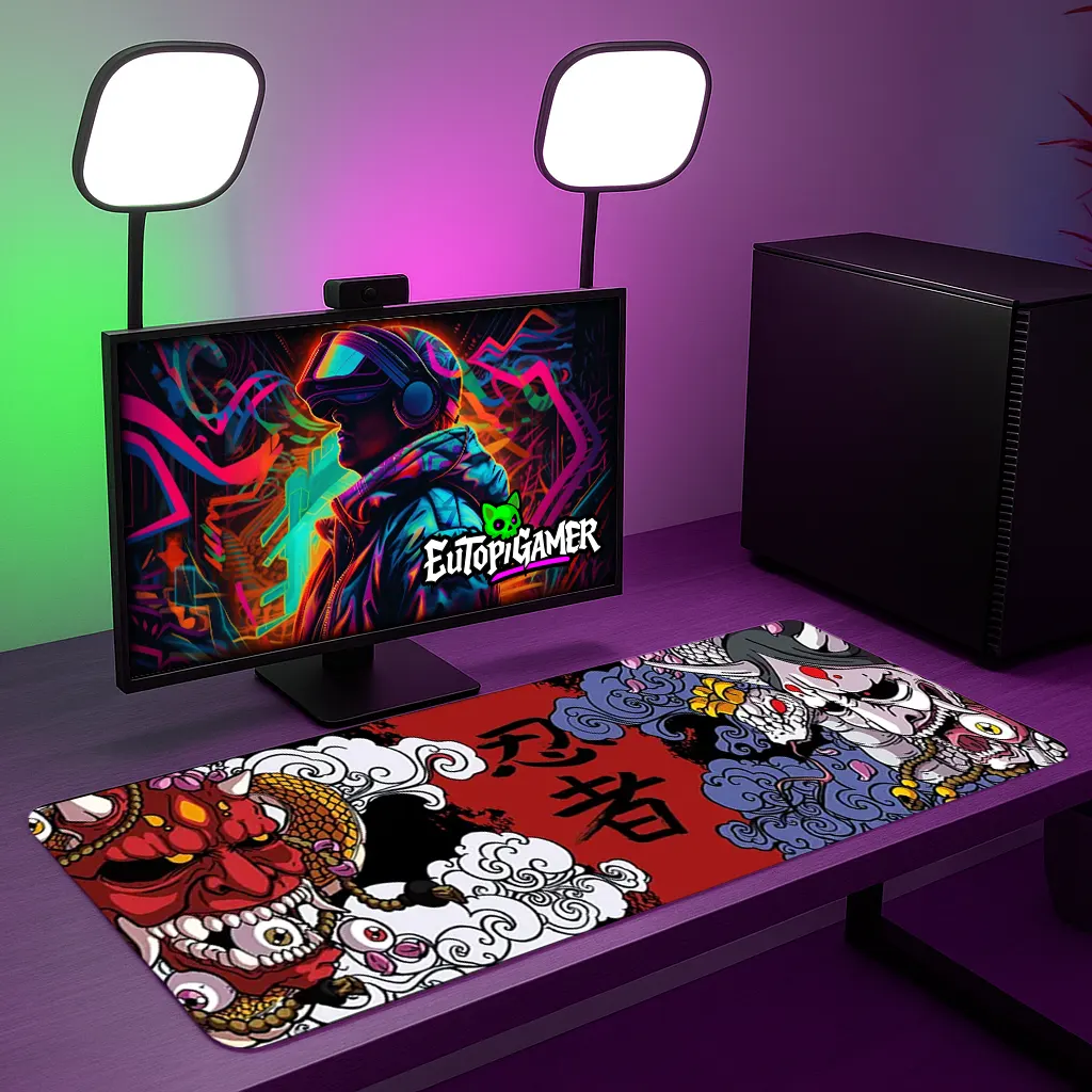 Mousepad Máscara Oni